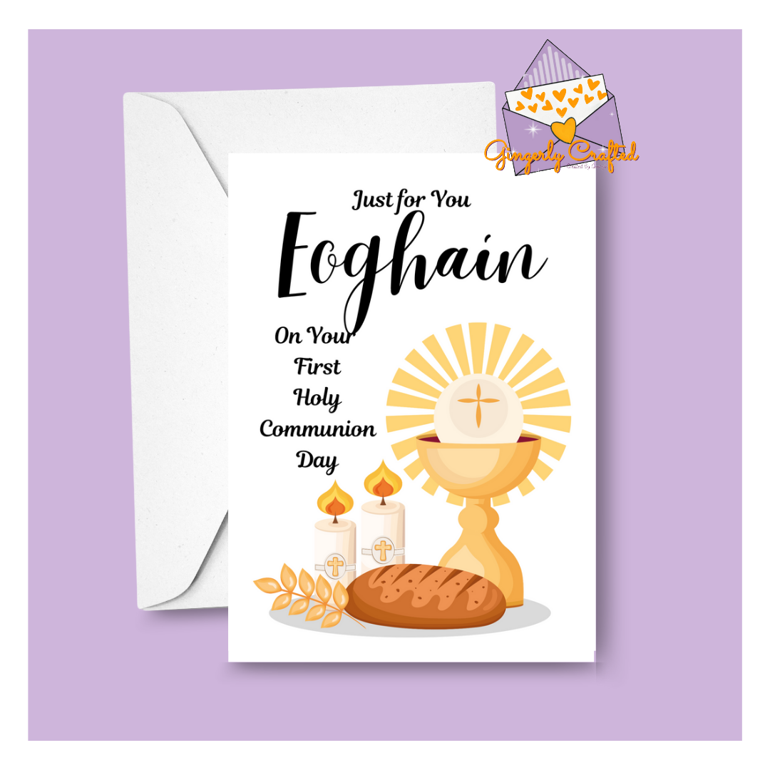 1st Holy Communion - Personalised