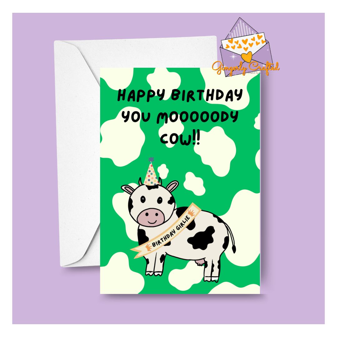 Birthday Cow