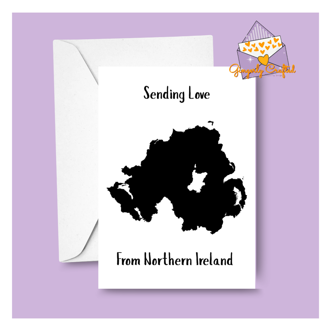 Sending love from N.I