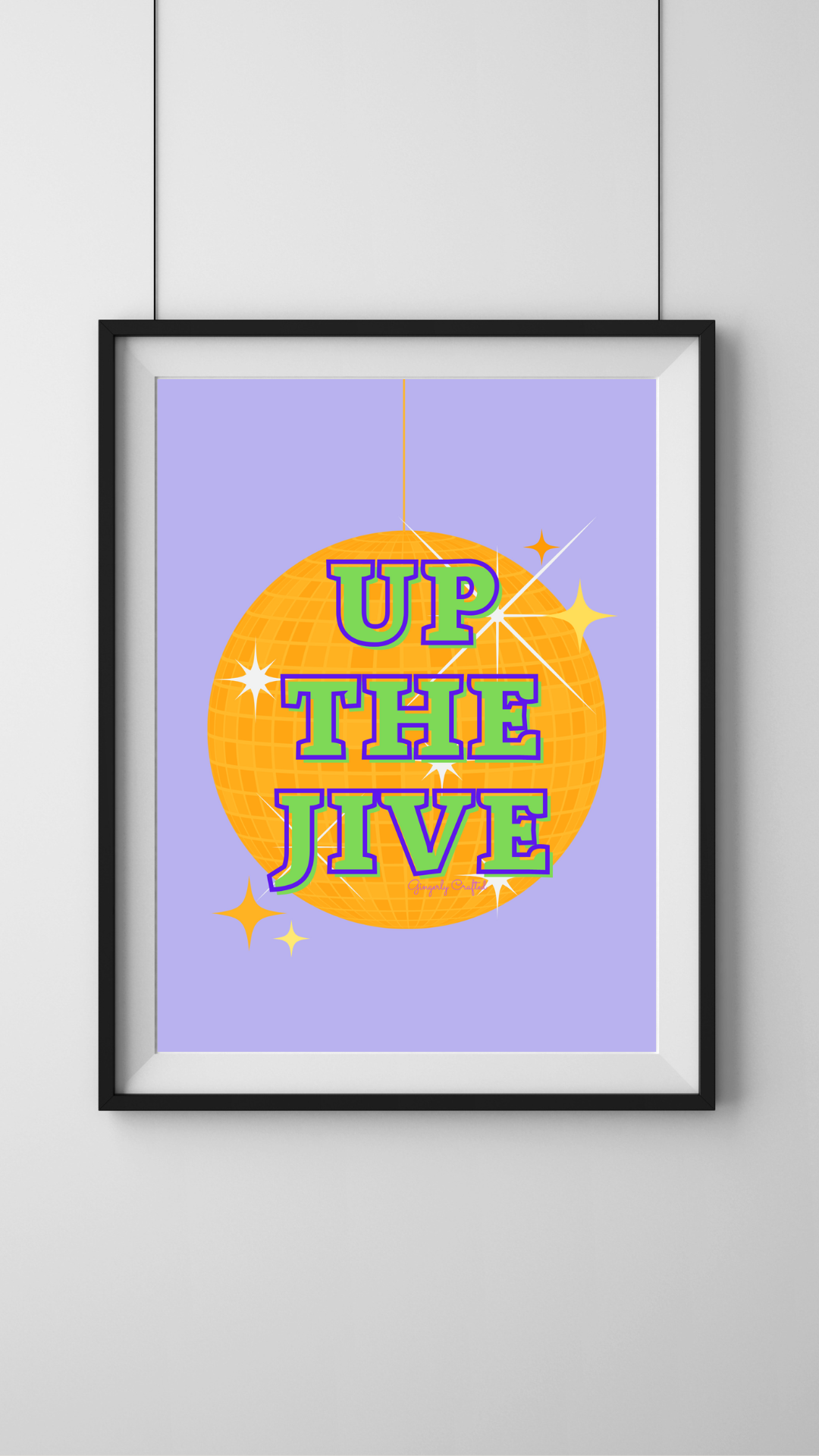 Up the Jive print