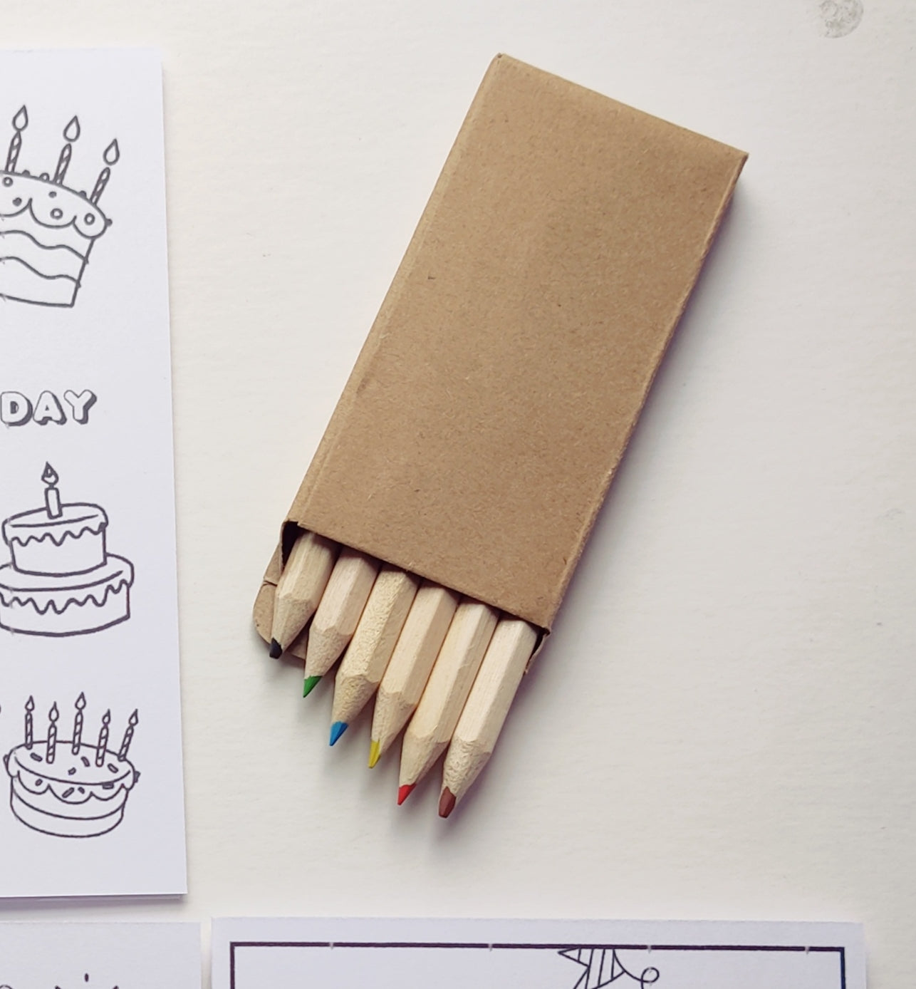 Small pack of Colouring pencils