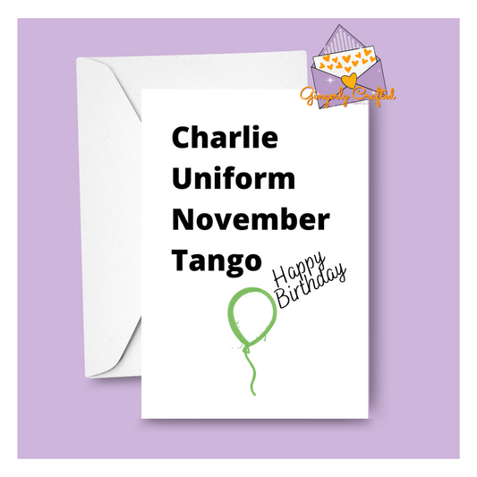 HB Charlie Uniform November Tango