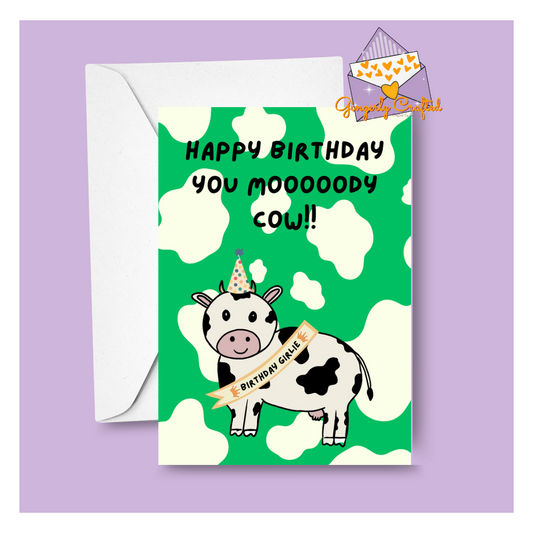 Birthday Cow