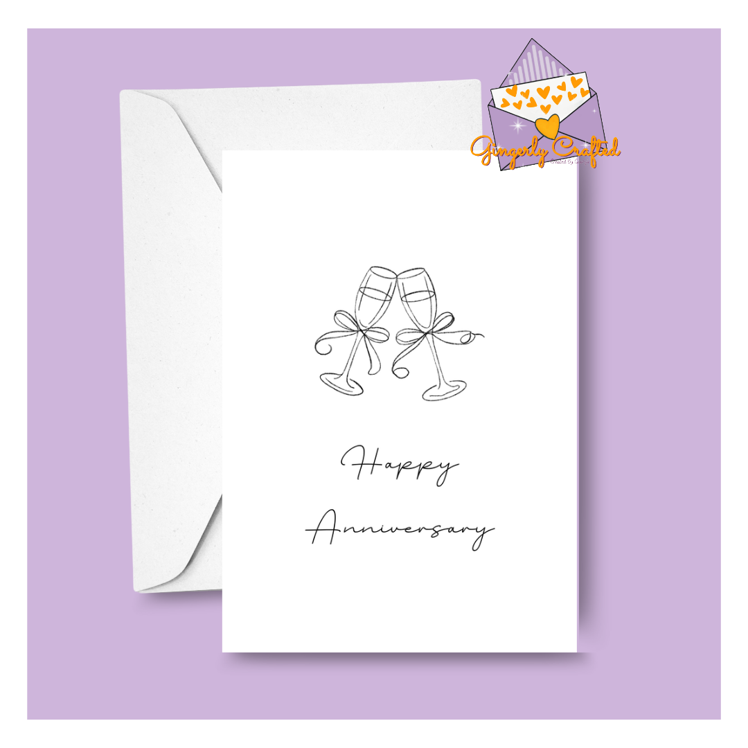 Happy Anniversary (Glasses)