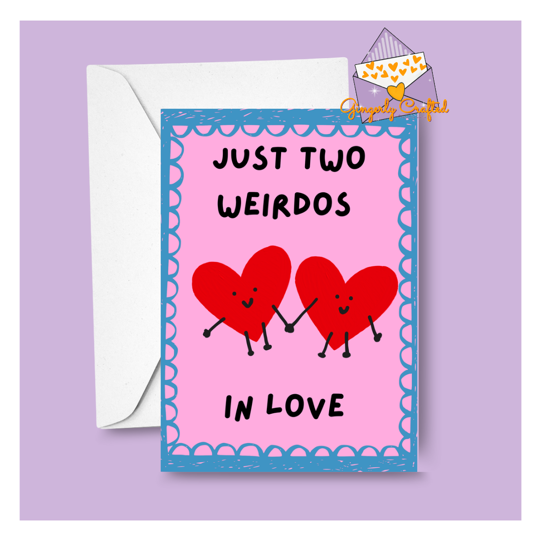 Two weirdos in love