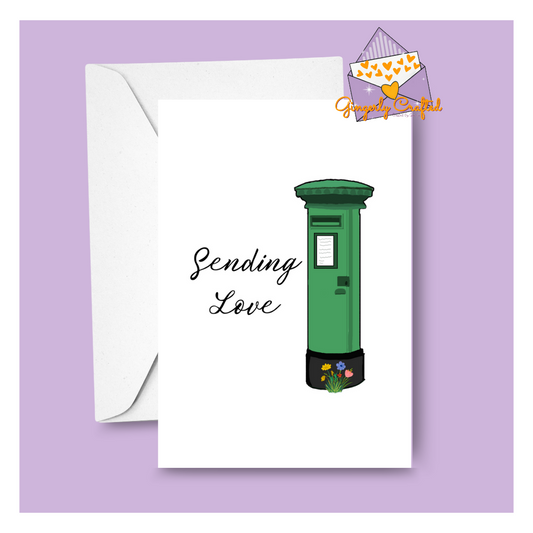 Sending Love/Ag seoladh grá - Irish Post Box