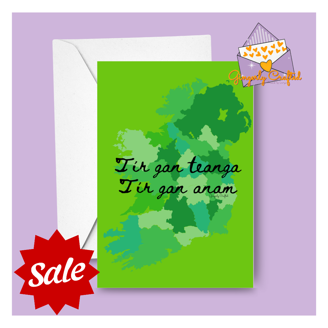 Tír gan teanga tír gan anum