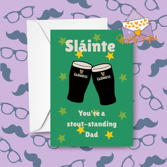 Stout-standing dad