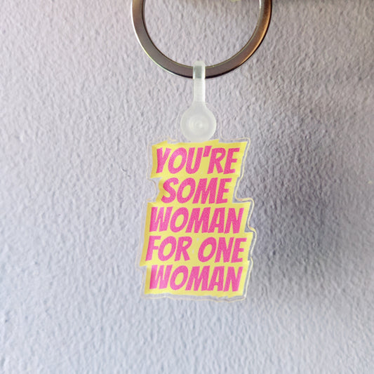 Some Woman Keyring