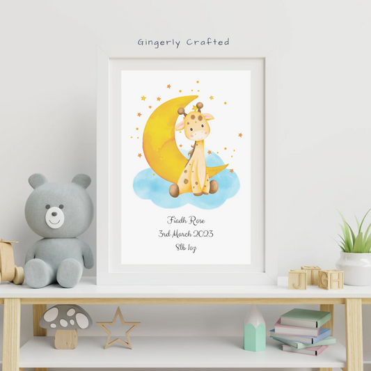 Personalised Baby Print