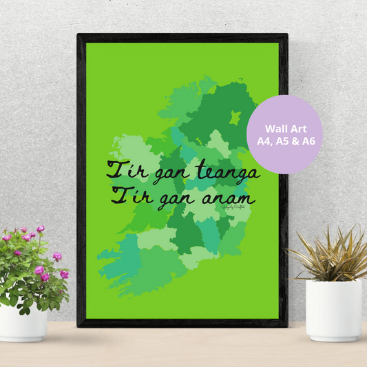 Irish Language Print