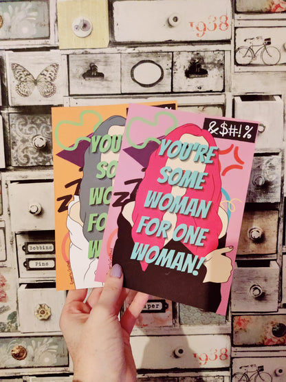 You're Some Woman print